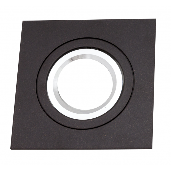 Empotrable Itaca Cuadr. 10x10 Marron/cromo Gu10 Empotrable Itaca Cuadr. 10x10 Marron/cromo Gu10