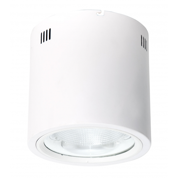 foco Superf. 40w 4000k Tubular 3200lm Blanco  21,5x22,3x22,3 Cm