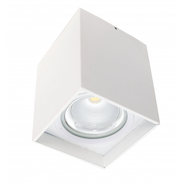 foco Superf. 20w 4000k Cubular 1600lm Blanco  21,6x16x16