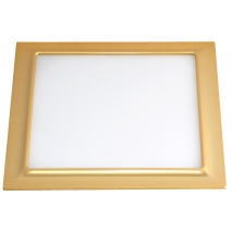 Downlight 16w 3000k Ventura Perla Oro 1280lm  18x18