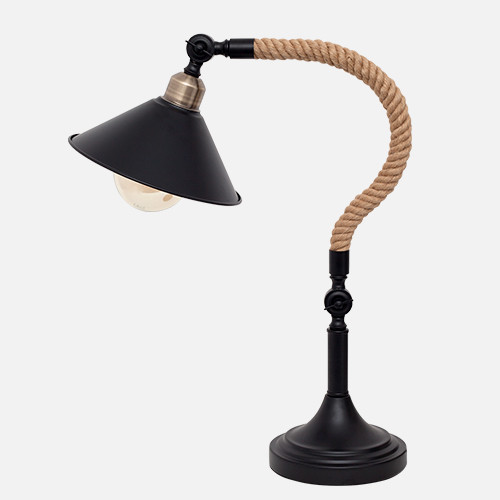 Rustic table lamp