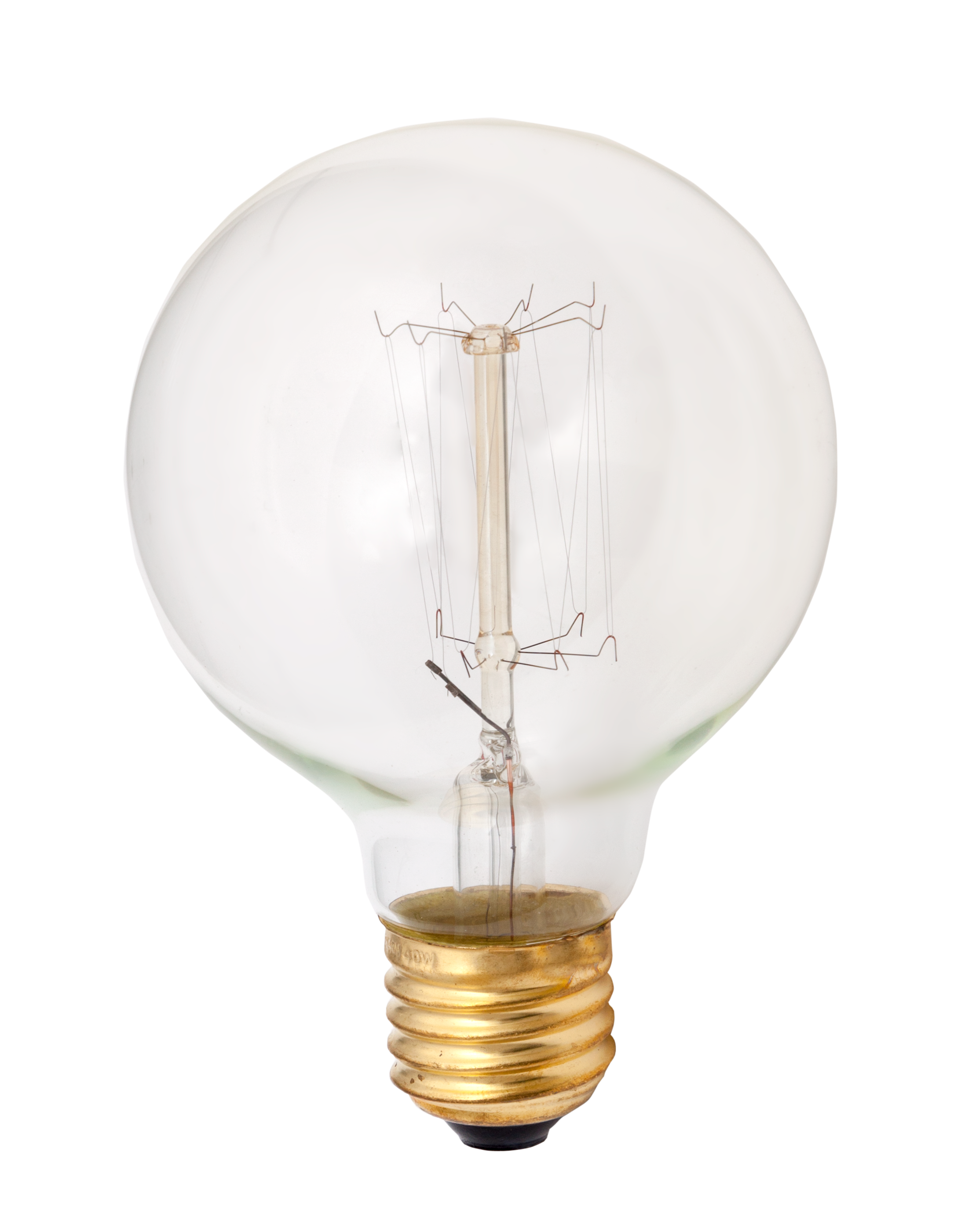 Bombilla Incandescencia Vintage Globo 40w E27 80dx118 Calida