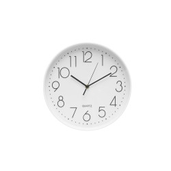 Reloj De Pared Tiempo Blanco 30d Mov.continuo