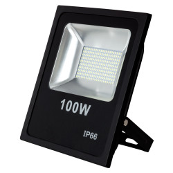Proyector 100w 6500k Led Smd Quiron 7900lm 120º 30x35x6,5