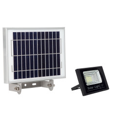 Proyector Solar 25w 6500k C/mando