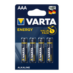 Blister 4 Pilas Aaa/lr03 1,5 V Varta Alcalina Energy
