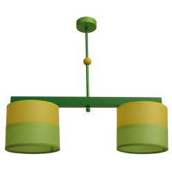 Lampara Infantil Serie Colores Verde 2xe14 (50x55)