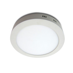 Downlight Sup. Red. 18w 4000k Carlomagno Led Blanco 1425lm 2,8x21,2d